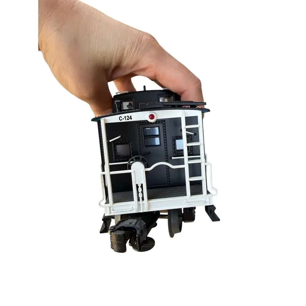 M.T.H. O Scale Boston & Maine Steel Caboose (20-91064)